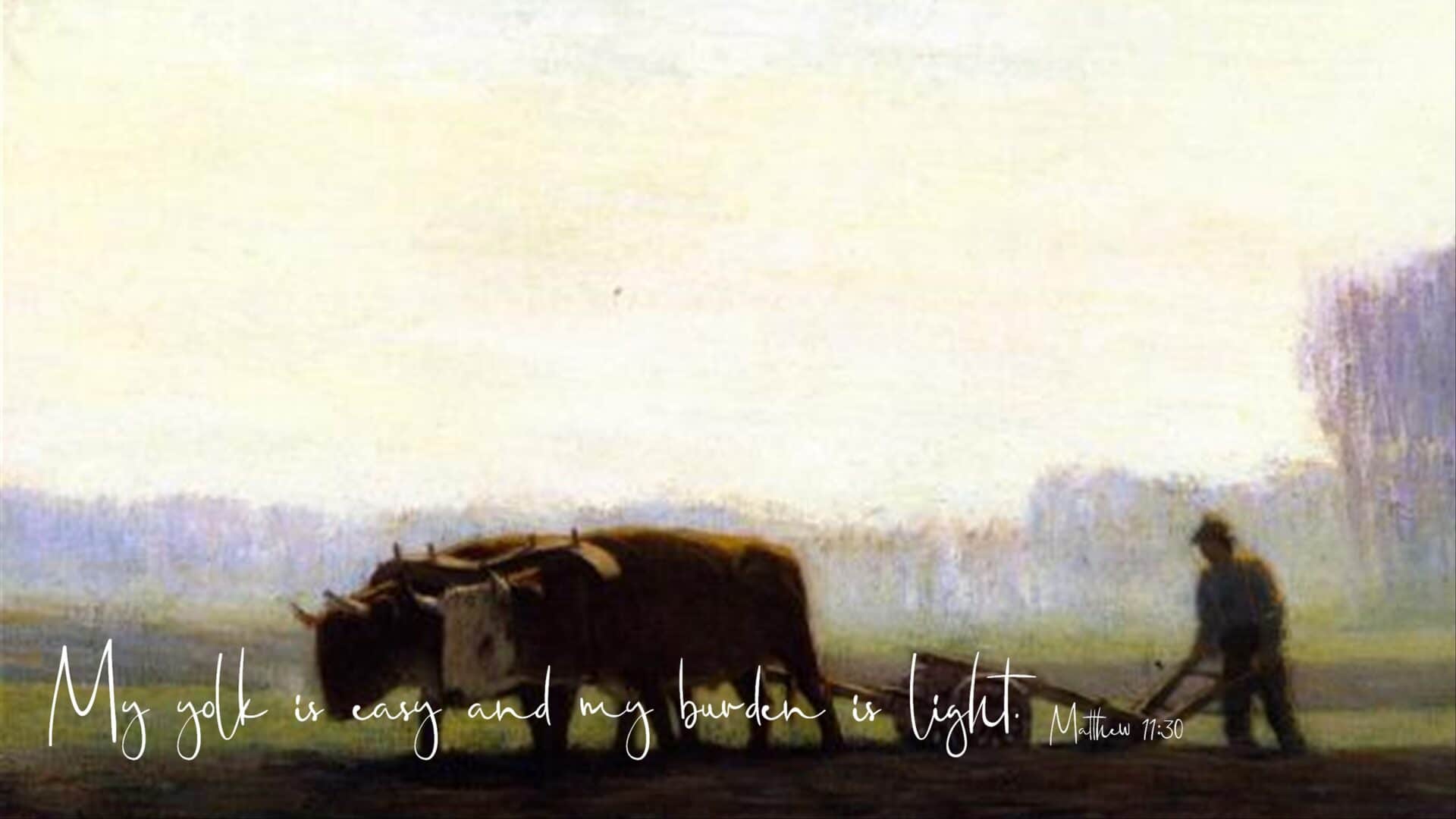 My Yoke is Easy and My Burden is Light Vinje Lutheran Church